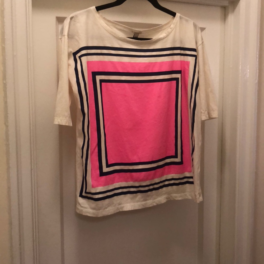 J Crew Print Tee